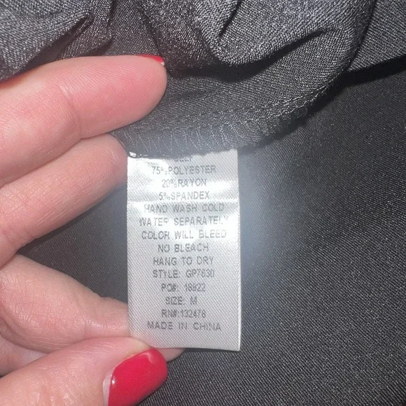 NEW Women's Glam Shorts Size‎ Medium, Black, High Waisted - Picture 3 of 9